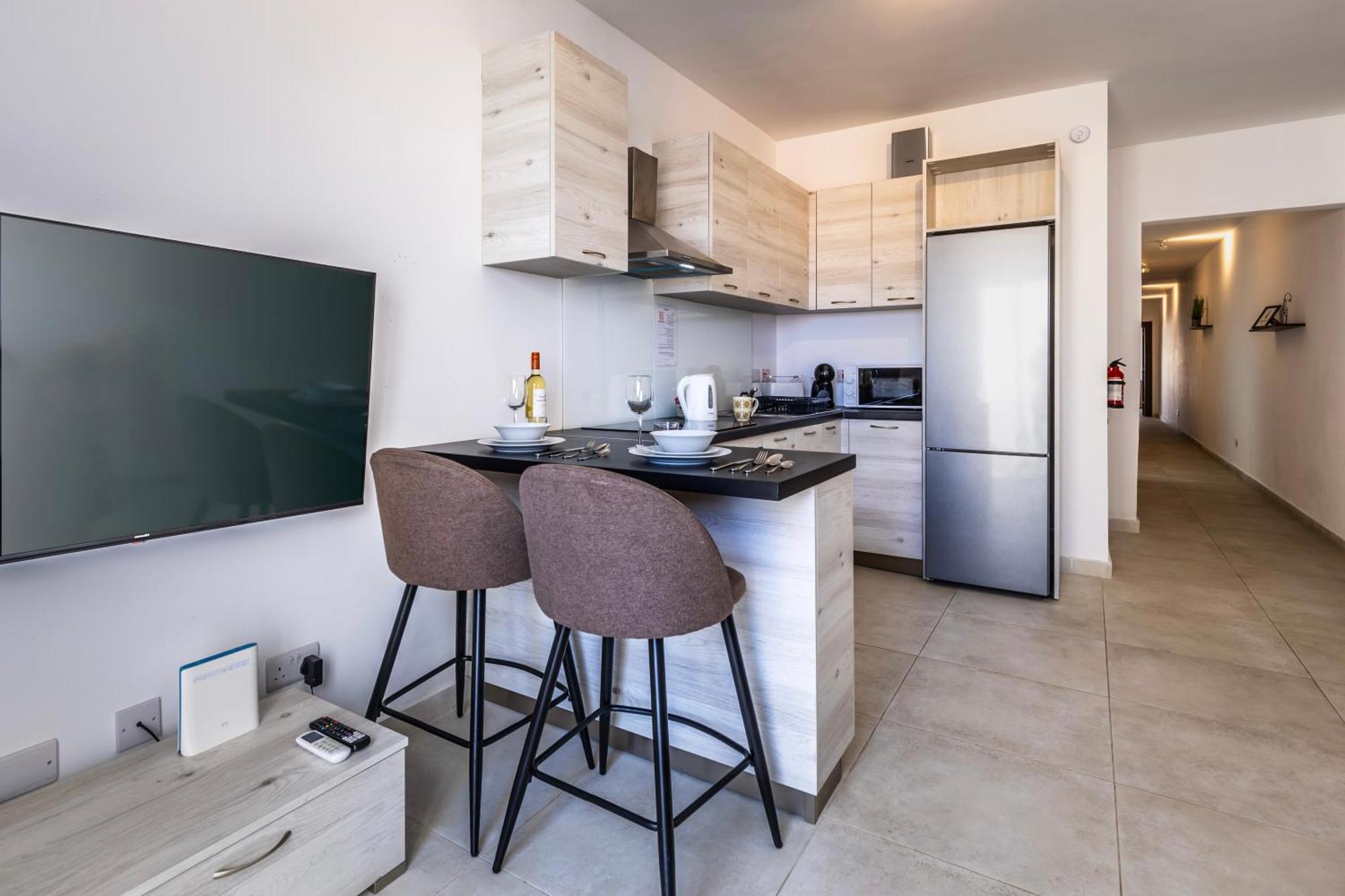 San Ġwann Dorris'S Apartment 5 Min Walk From St Julians מראה חיצוני תמונה